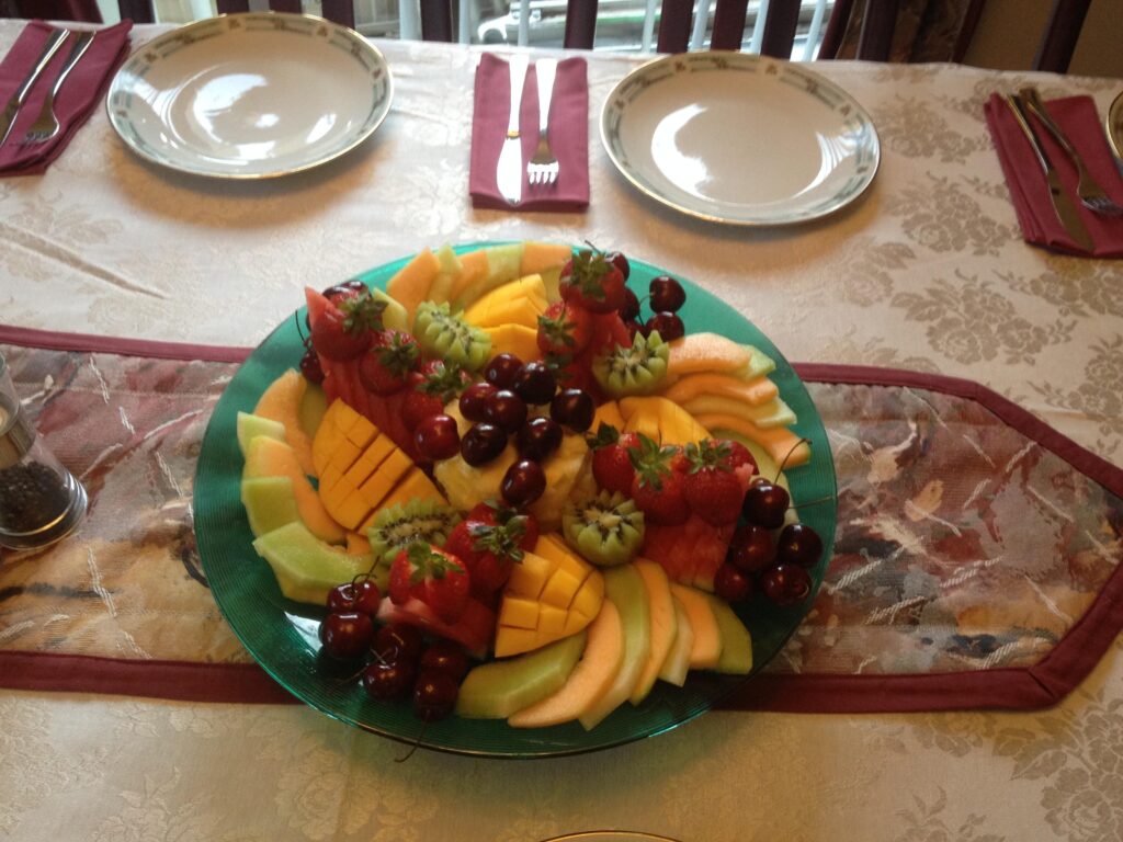 Catering witancare catering fruit